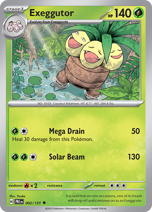 002/131 - Prismatic Evolutions - Exeggutor