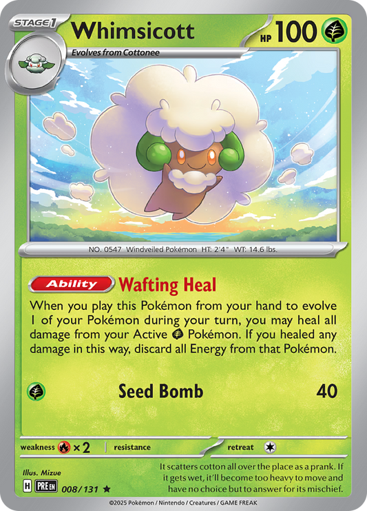 008/131 - Prismatic Evolutions - Whimsicott